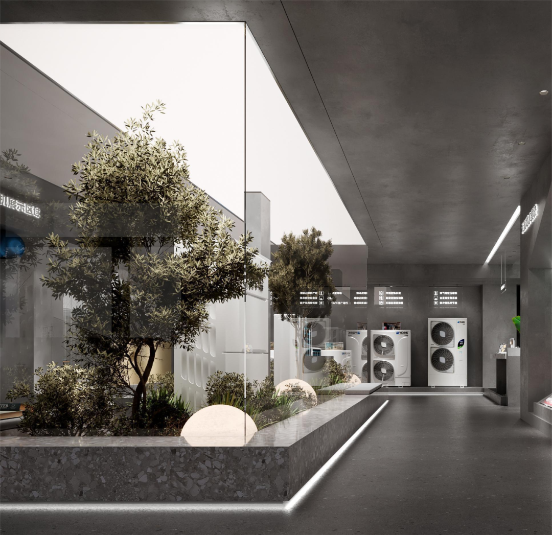 约克 VRF 中央空调城市展示中心丨中国常德丨周笙笙全案设计工作室-40
