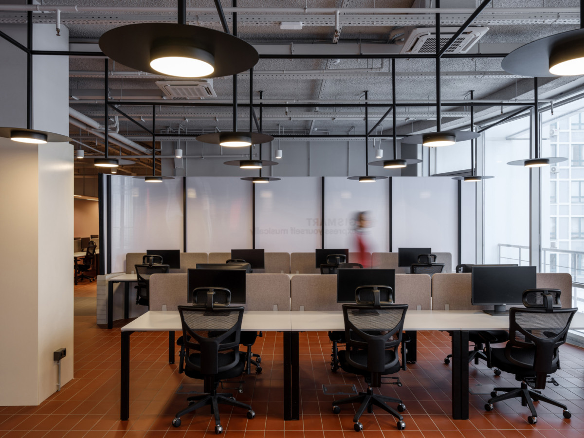 Gismart Minsk 办公室 - 现代主义风格的开放式空间-14