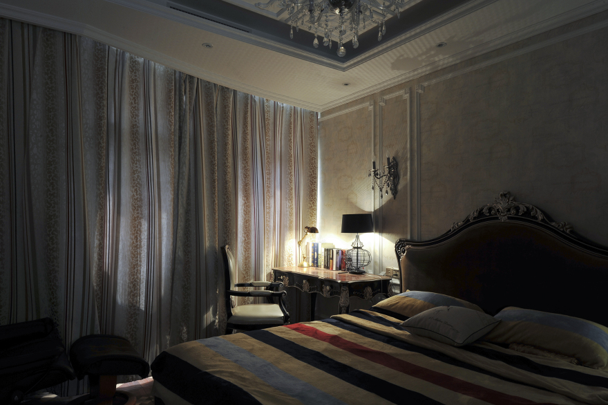 法式贵族风住宅的田园气息-23