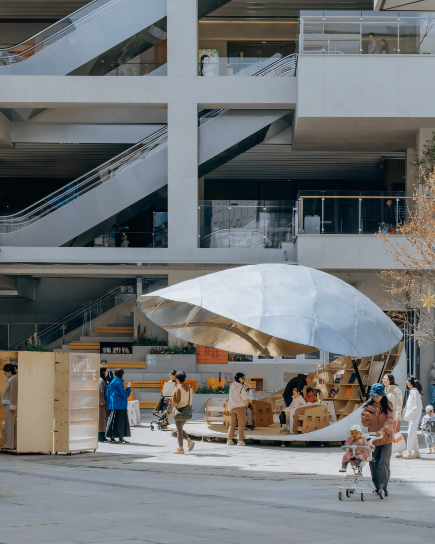 Shell Book Pavilion / LUO studio-48
