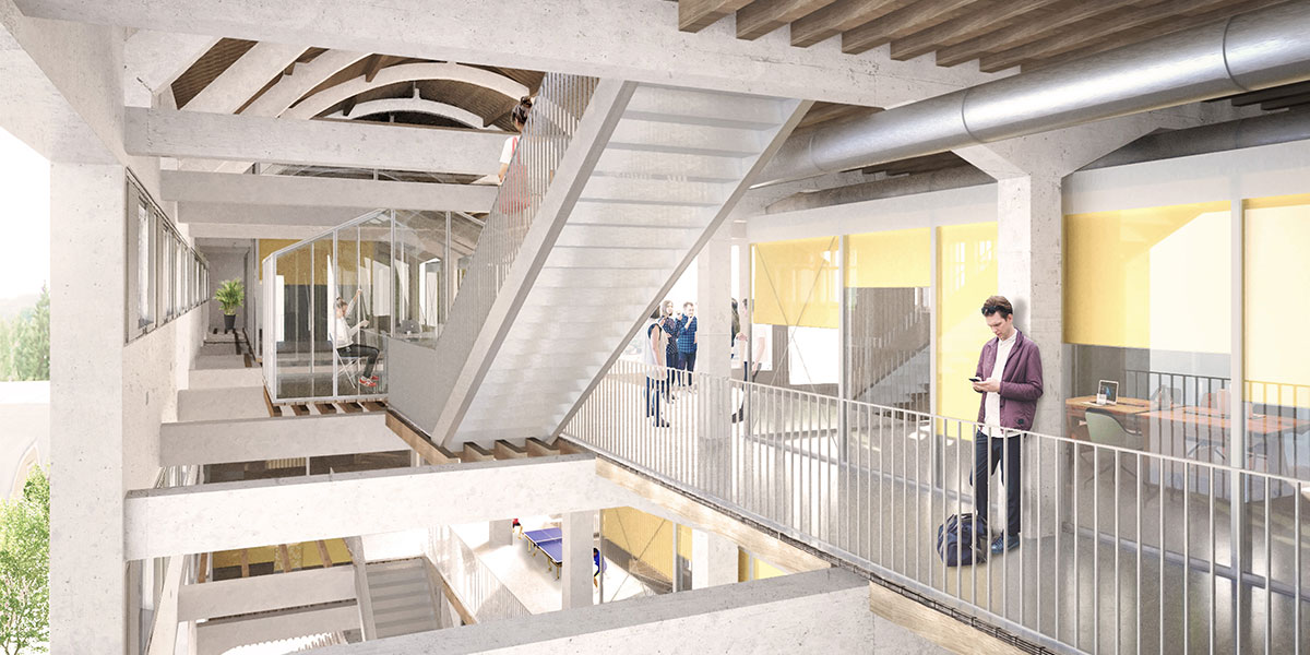 Entrepôts France tabac transformés en pépinière d'entreprises - CoCo architectureCoCo architecture-3