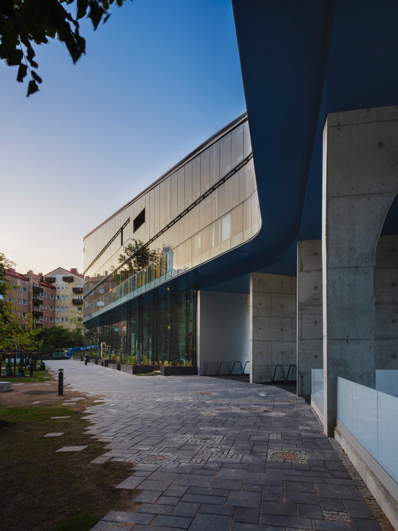 Meander 公寓楼丨芬兰赫尔辛基丨Steven Holl Architects+Newil&Bau-17