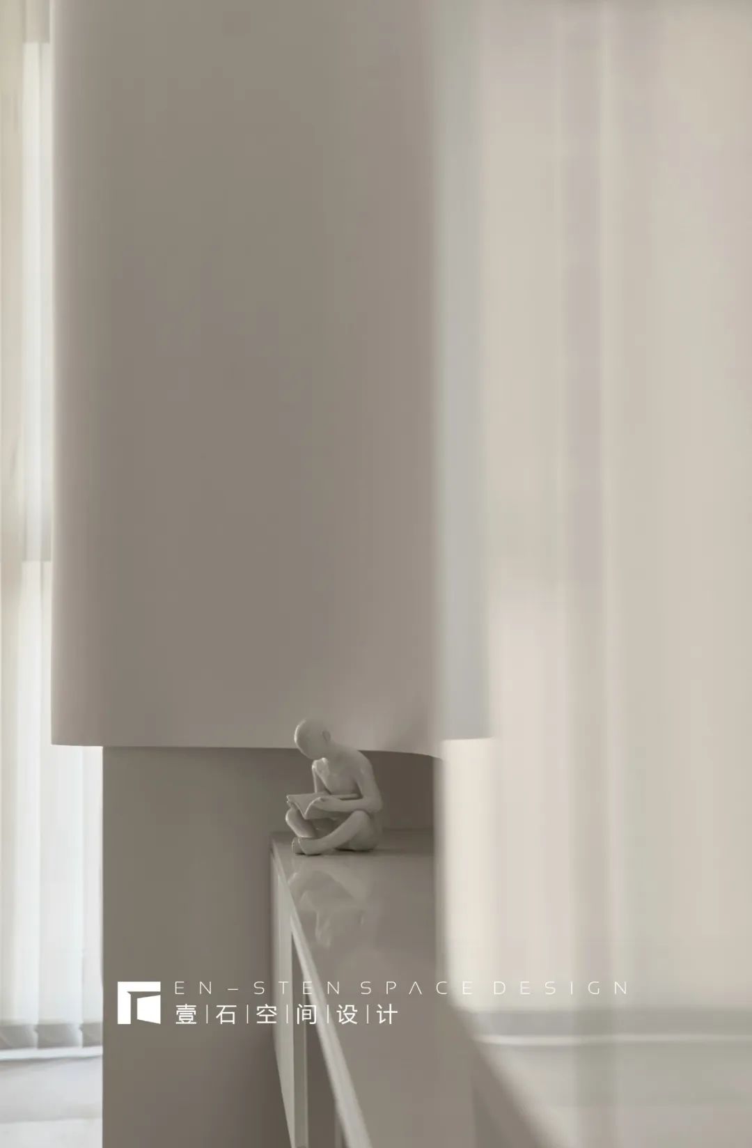 留白 · 南京壹石设计极简主义家居空间丨中国南京-0