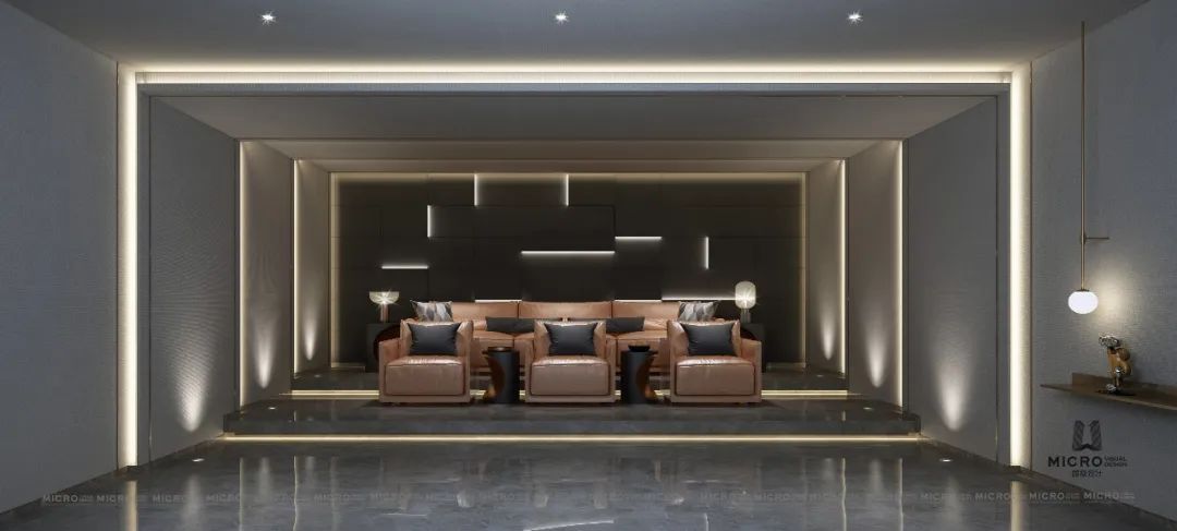 《富春山居》穿越时空,1300 平米低奢东方美墅-55