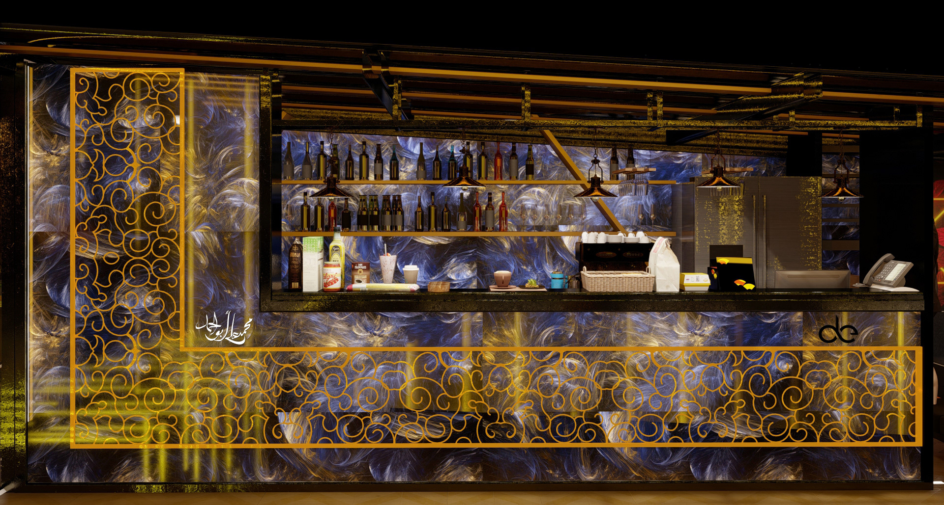 夜晚咖啡馆丨M.Aboelhamd & Doaa Ezzeldin-8