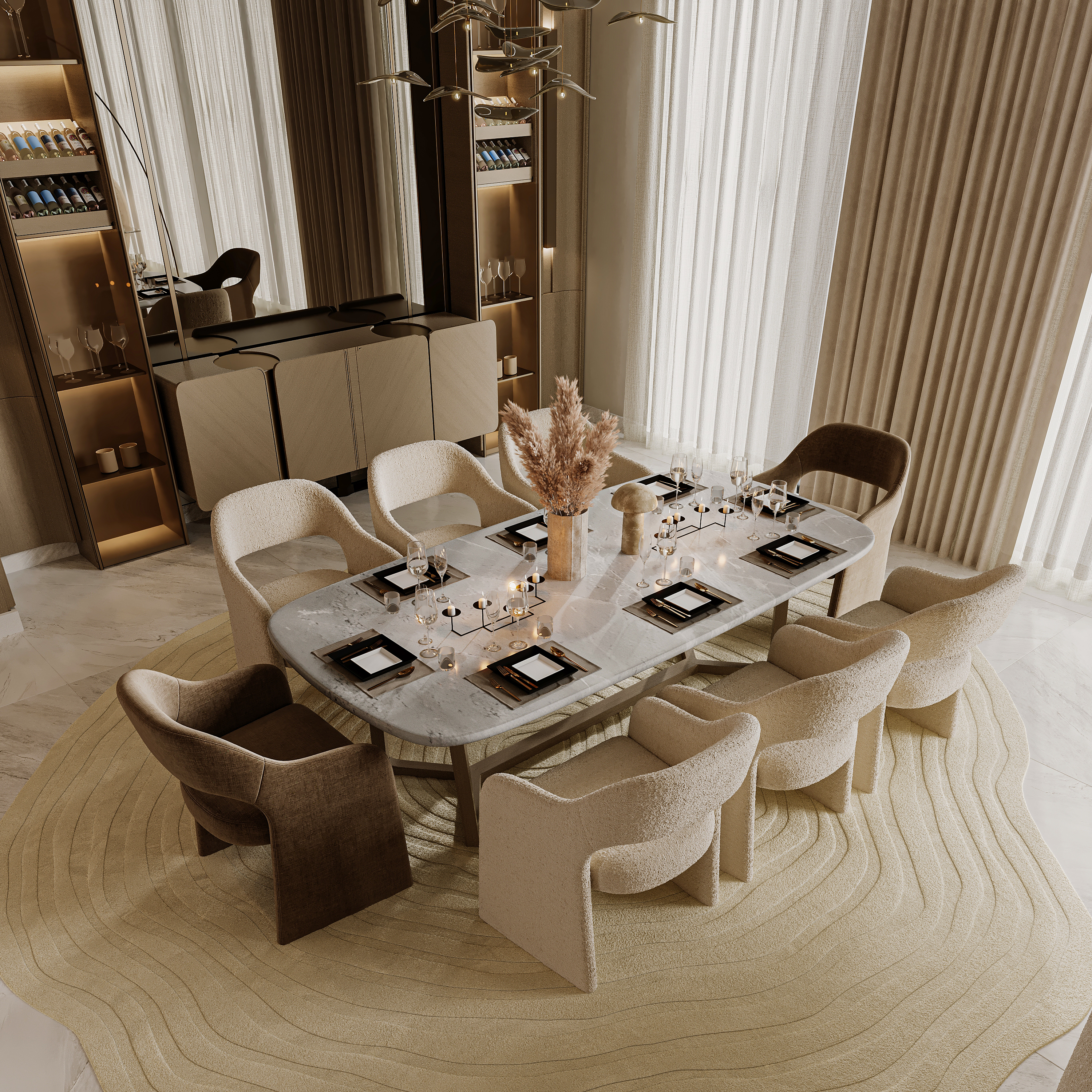 大厅室内设计丨KT_DESIGN STUDIO-25