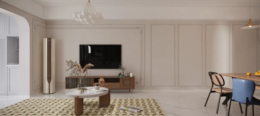 奶油色调的温馨家居丨中国南宁丨大盛设计事务所-5