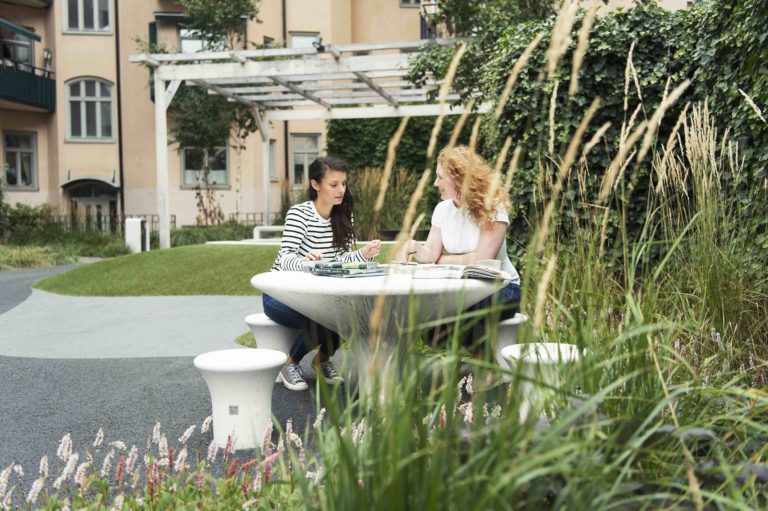 Garden by Anna（斯德哥尔摩现代功能性内院）丨瑞典斯德哥尔摩-9