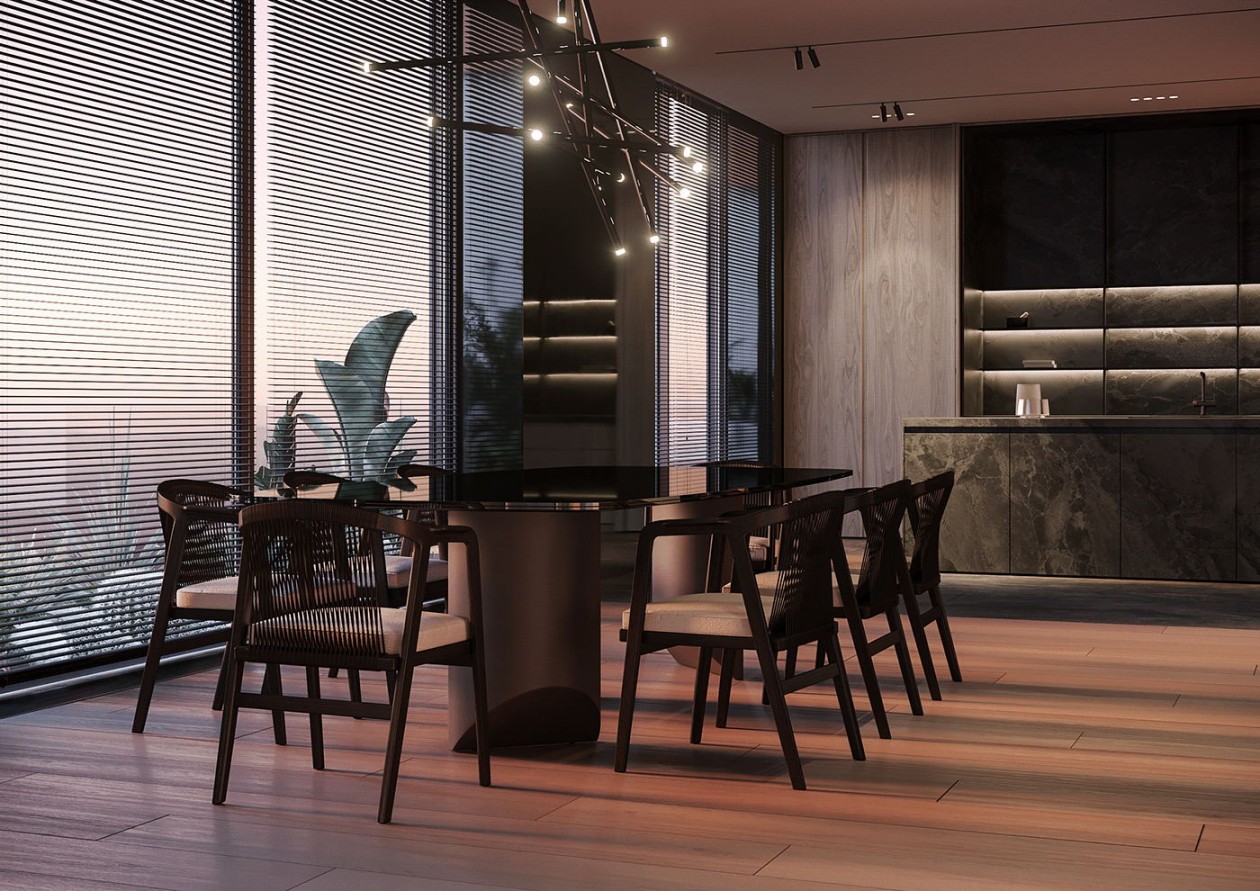 暖色调空间设计 夕阳的气息，既温暖又温馨-7