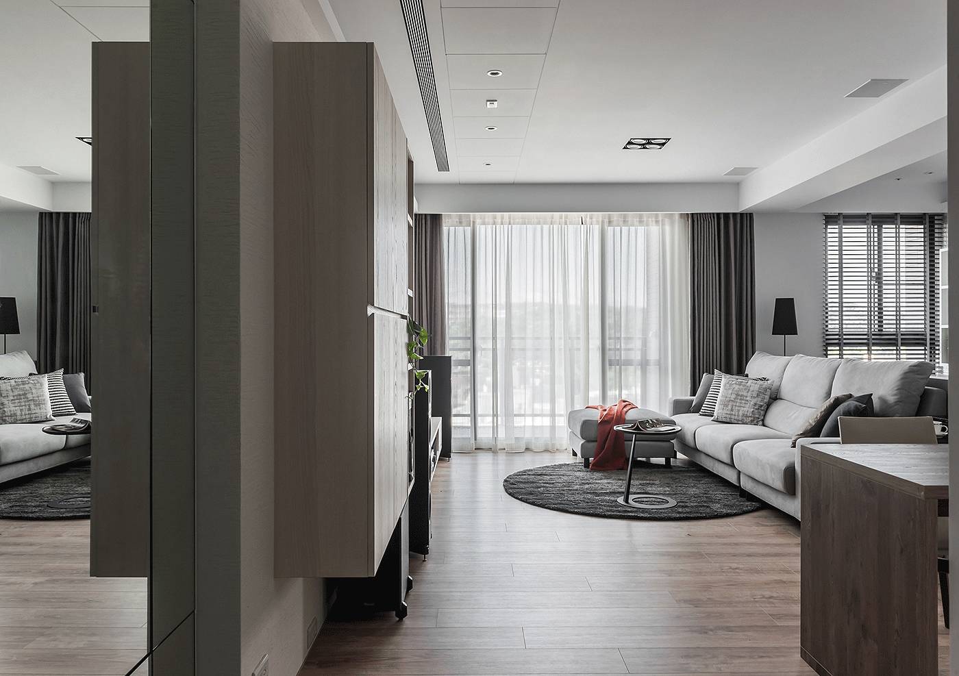 台式简约风住宅设计 生活品位的精致展演-1