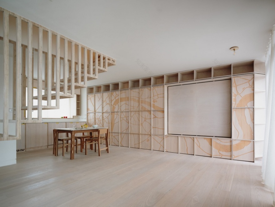 Dragon Flat 公寓翻新项目丨英国伦敦丨Tsuruta Architects-4