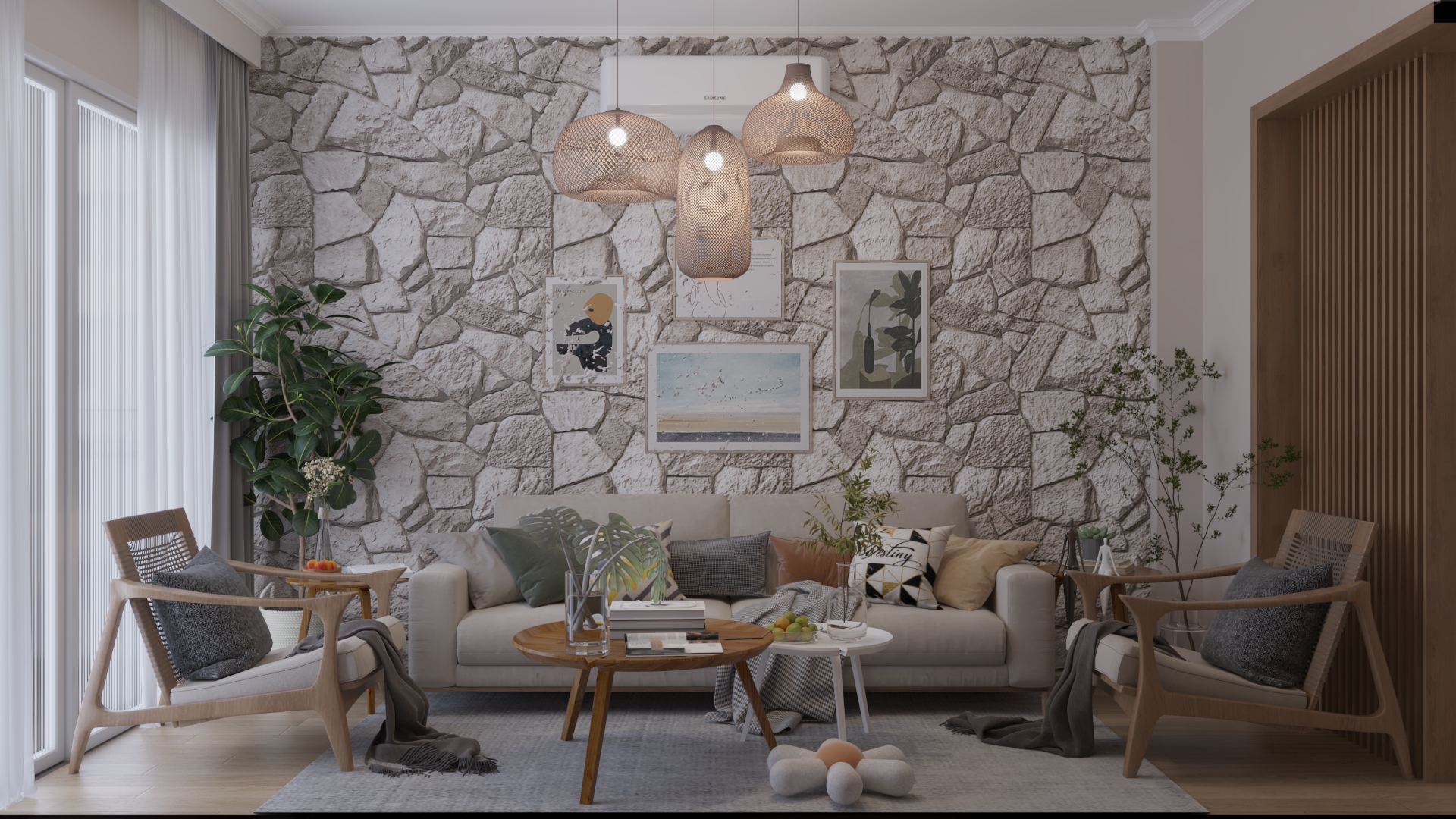 Apartment Boho Style at Saba Basha Alexandria-0