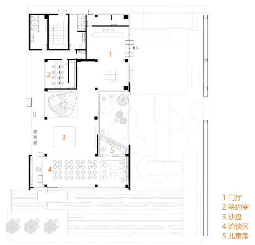紫薇越秀·馨樾府展示中心丨中国西安丨上海联创设计集团股份有限公司-48
