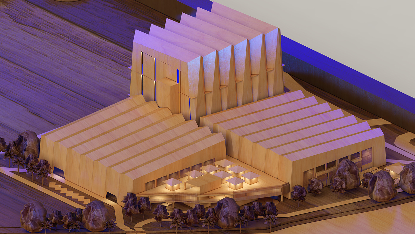 Gar/s Sport Center // maquette render (Studio Project)-2