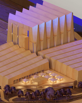 Gar/s Sport Center // maquette render (Studio Project)