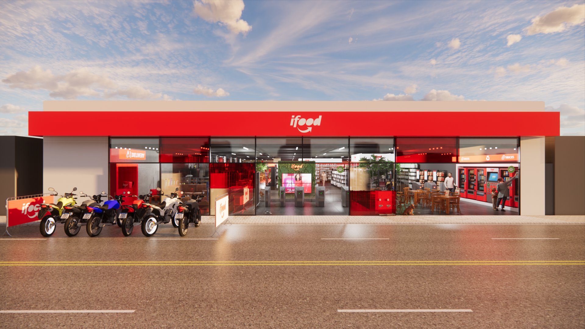 Ifood® 实体店概念丨Protrade MKT-2