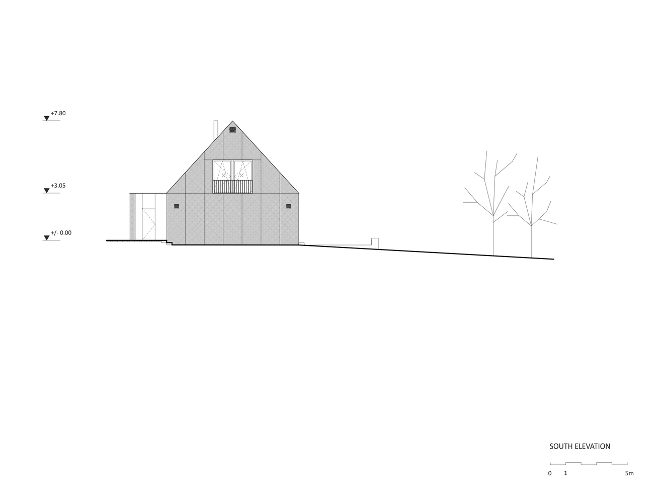 波兰提西郊区的现代农庄风格住宅-68