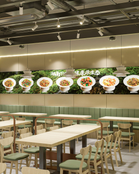 开痴（湖南下饭菜）连锁店（双城百悦城店）丨中国哈尔滨丨哈尔滨汇象创意设计有限公司