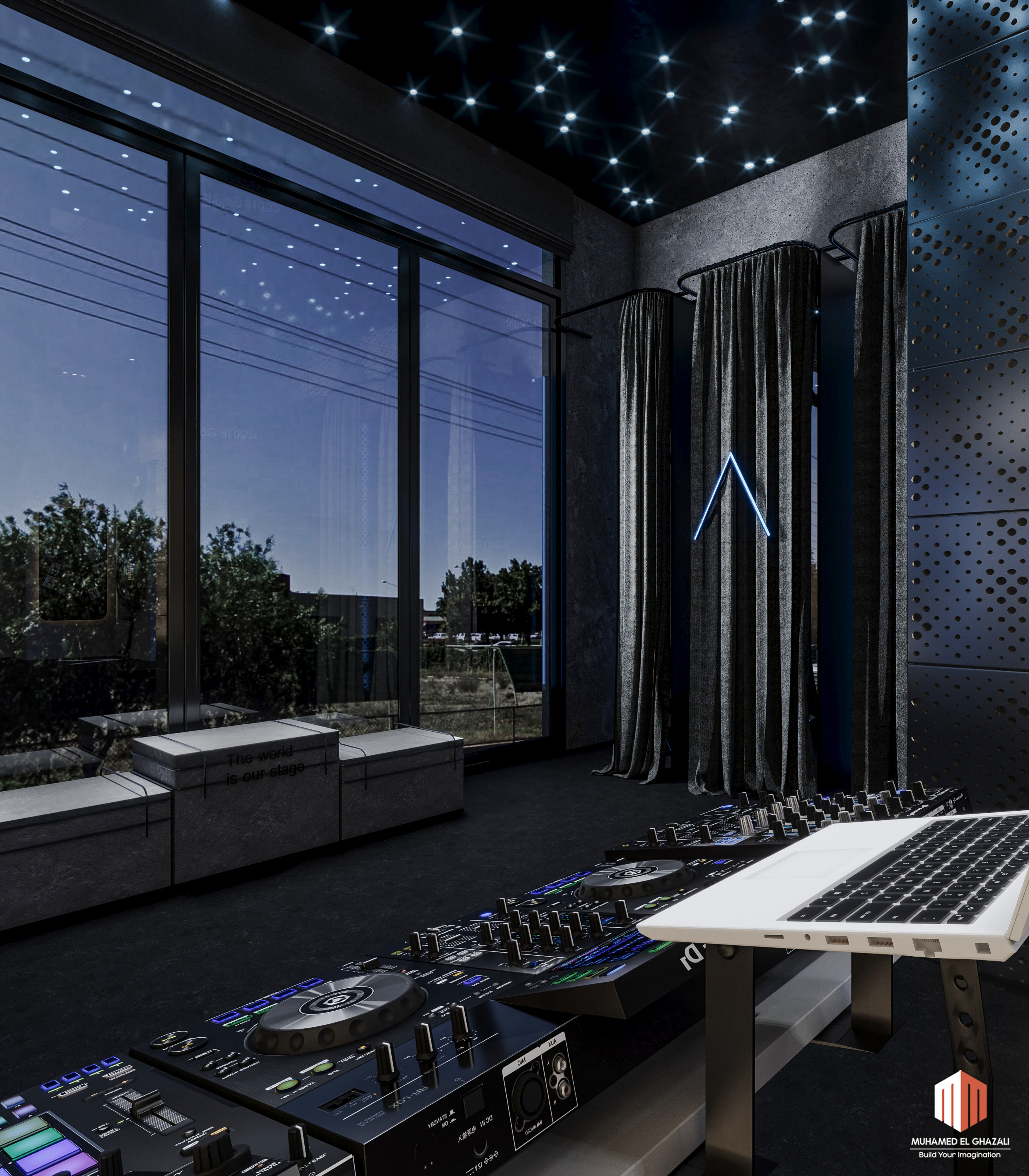 健身房设计丨卡塔尔-25