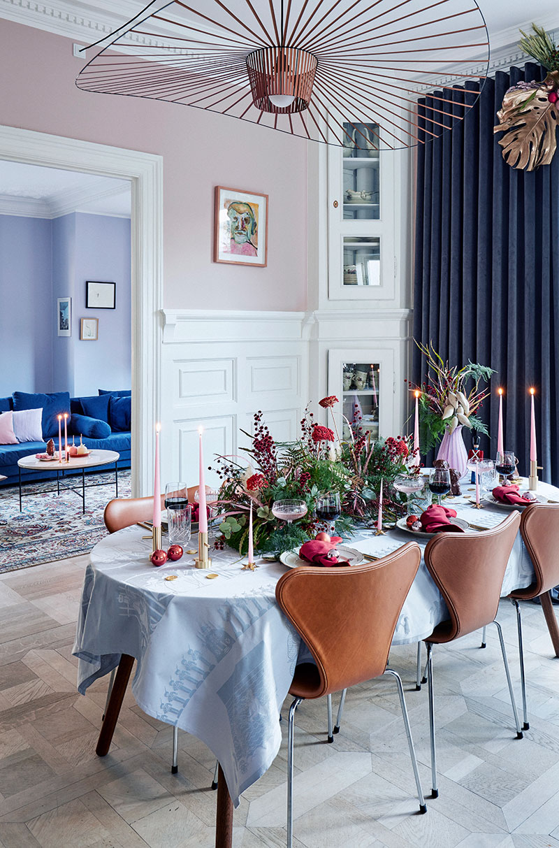 丹麦家庭圣诞节装饰的缤纷创意-8