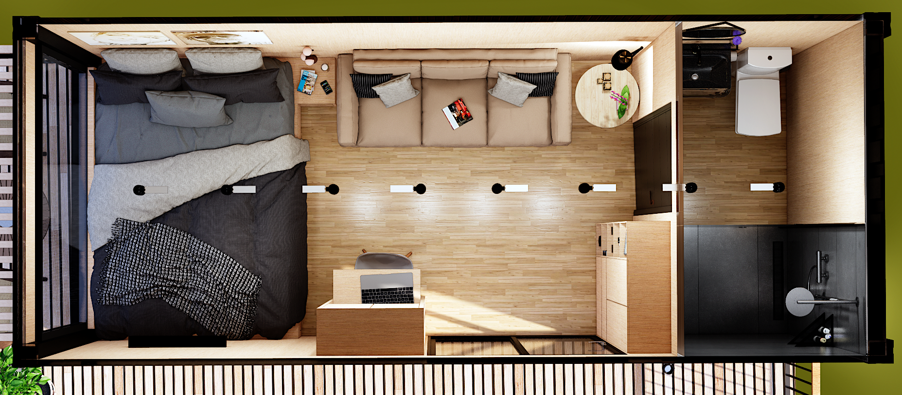 预制模块化集装箱酒店丨Damijan Koprivc-6