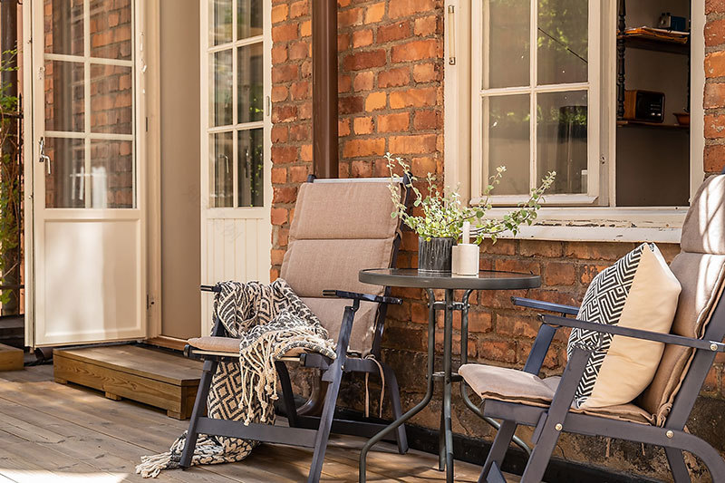 瑞典温馨米色公寓设计-12