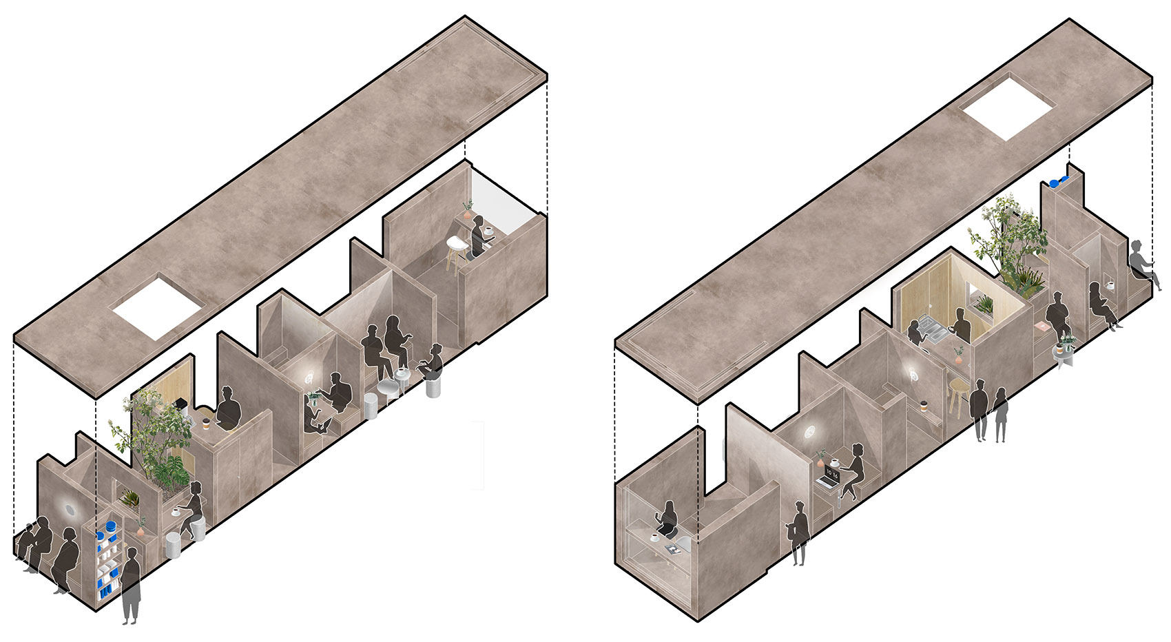 阿那亚 1402 咖啡店丨中国秦皇岛丨青山周平,藤井洋子,李嘉习,B.L.U.E.建筑设计事务所-21