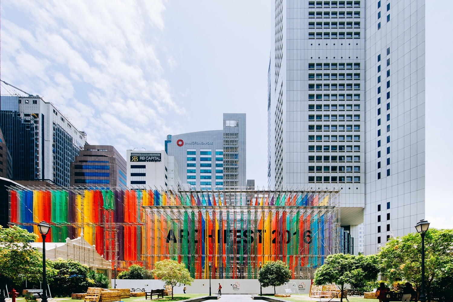 新加坡 2016 年建筑节“呼气”展馆——DP 建筑师事务所设计-21