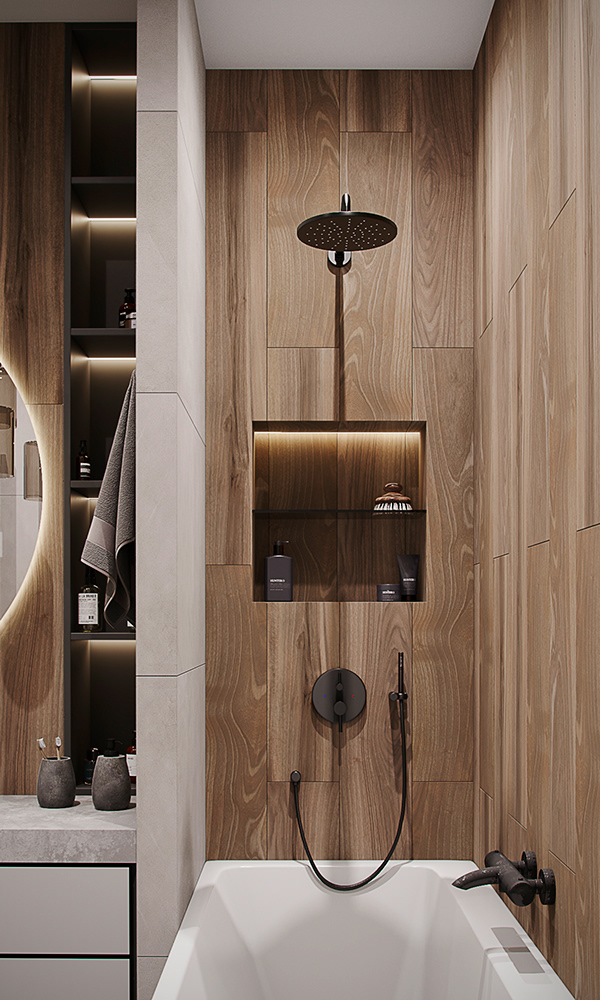 ZHK "Seliger City" 公寓室内设计-36