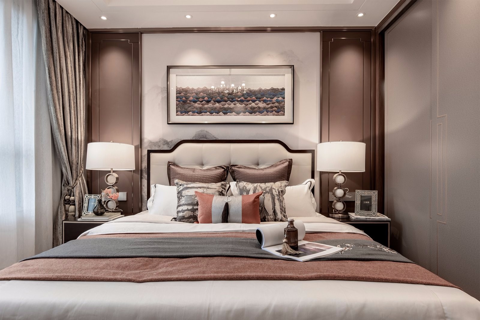 新亚洲风格东方·简约样板间设计 | 传统与现代的完美融合-17