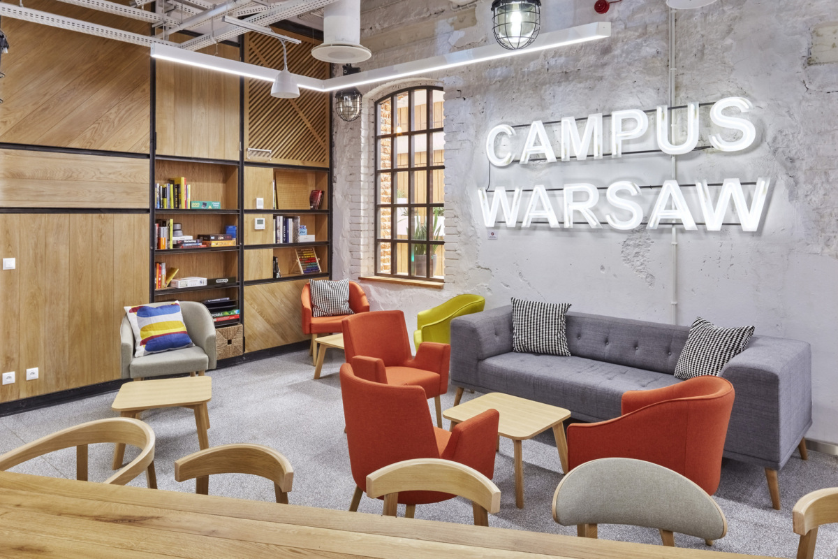 波兰华沙谷歌空间·Campus Warsaw 联合办公设计-16