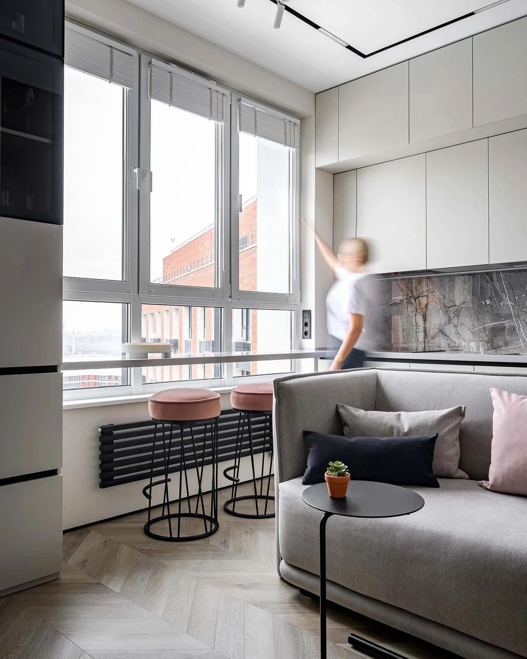 36㎡一居室设计丨Irina Vashchenko-20