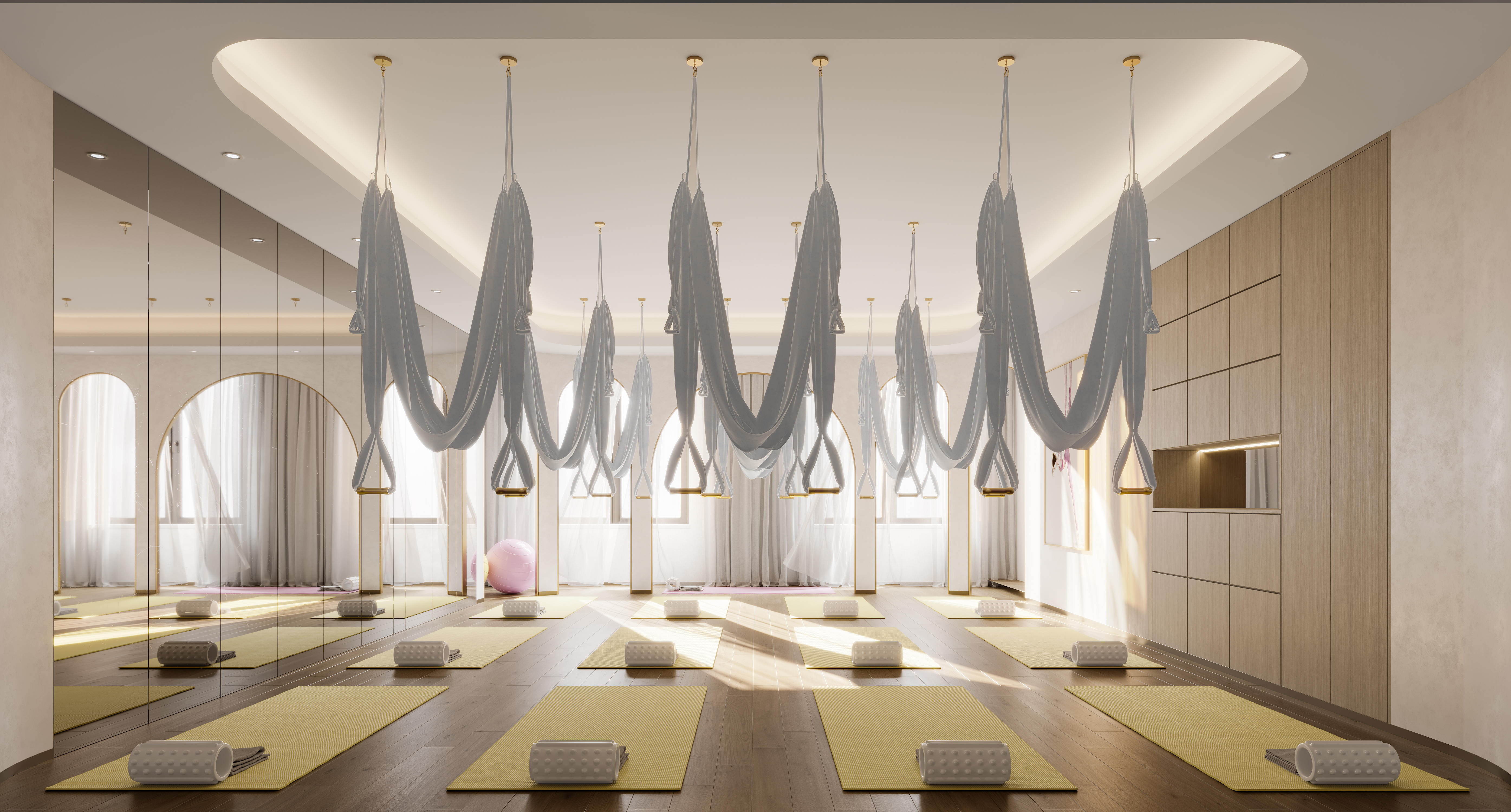 经典与优雅并存的健身房设计从来不被风格所左右！-0