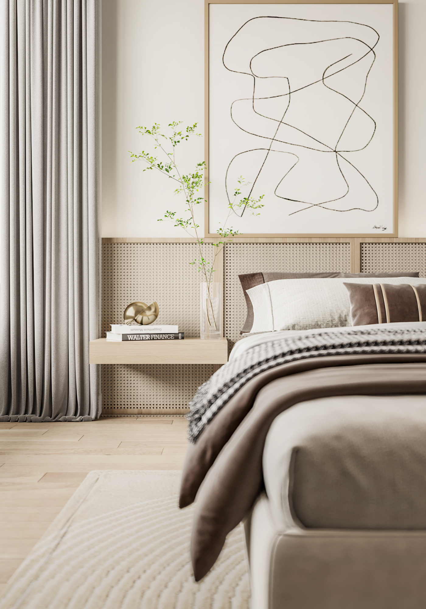 素雅简洁的平层住宅-9