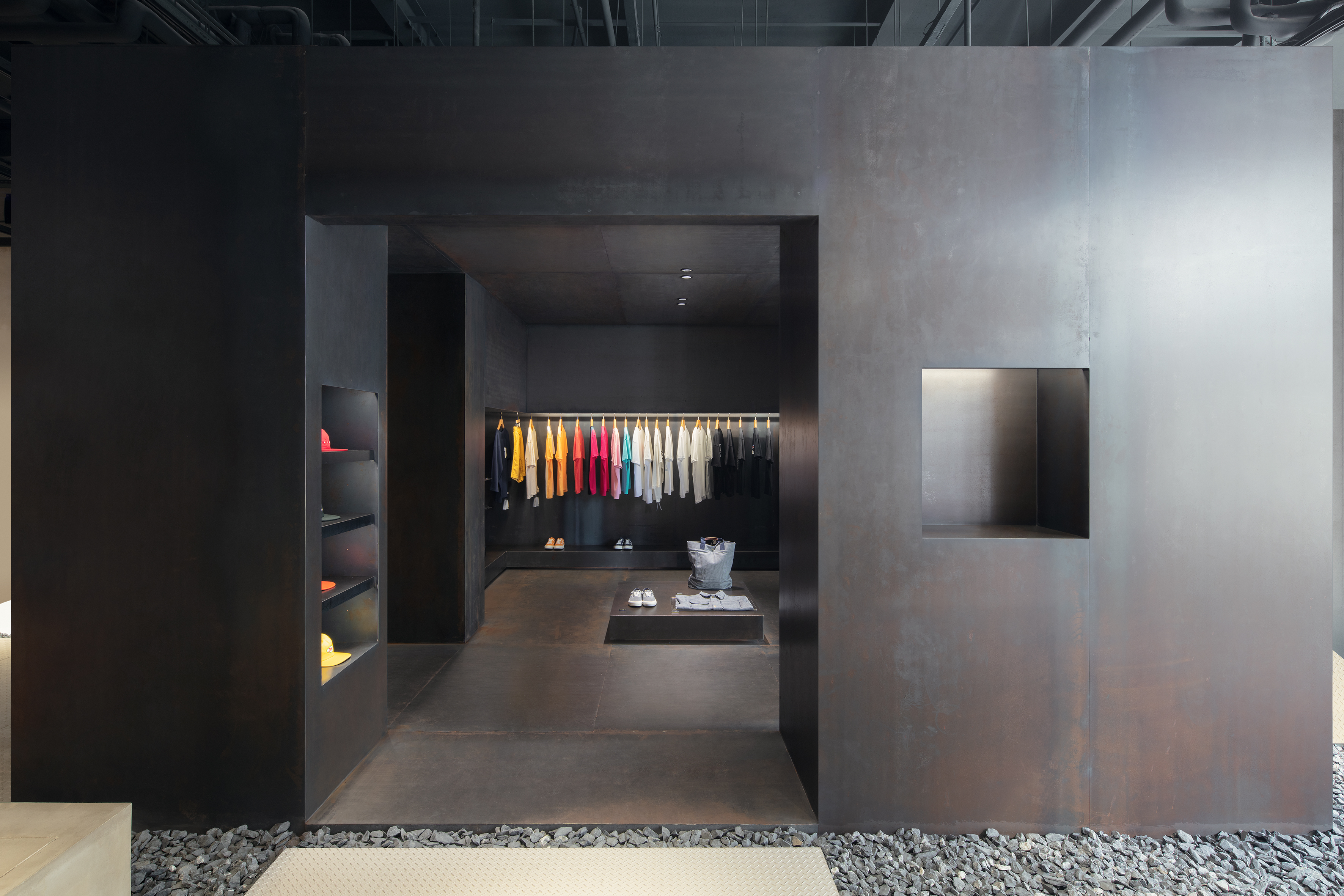 中国深圳大山顶DOE Store服装店(青山周平)B.L.U.E. Architecture Studio设计-14