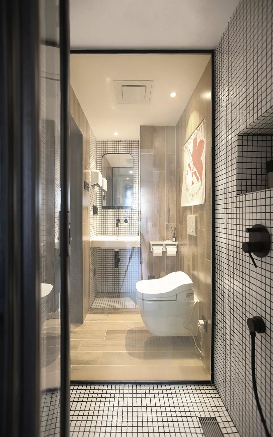 50㎡小户型逆袭，工业风酷炫变装-34