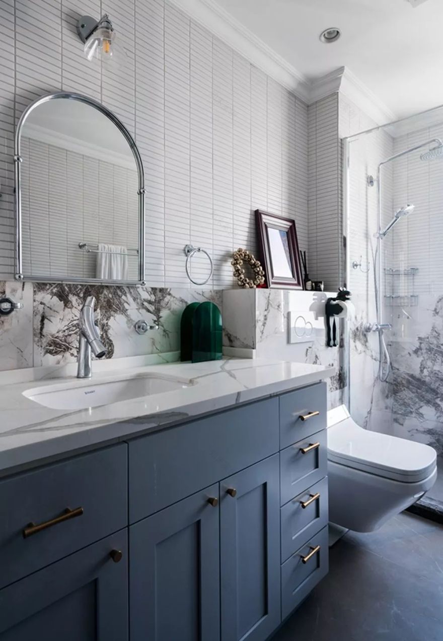 80后辣妈的魔性装修,280㎡摩登现代 韩鸣-49