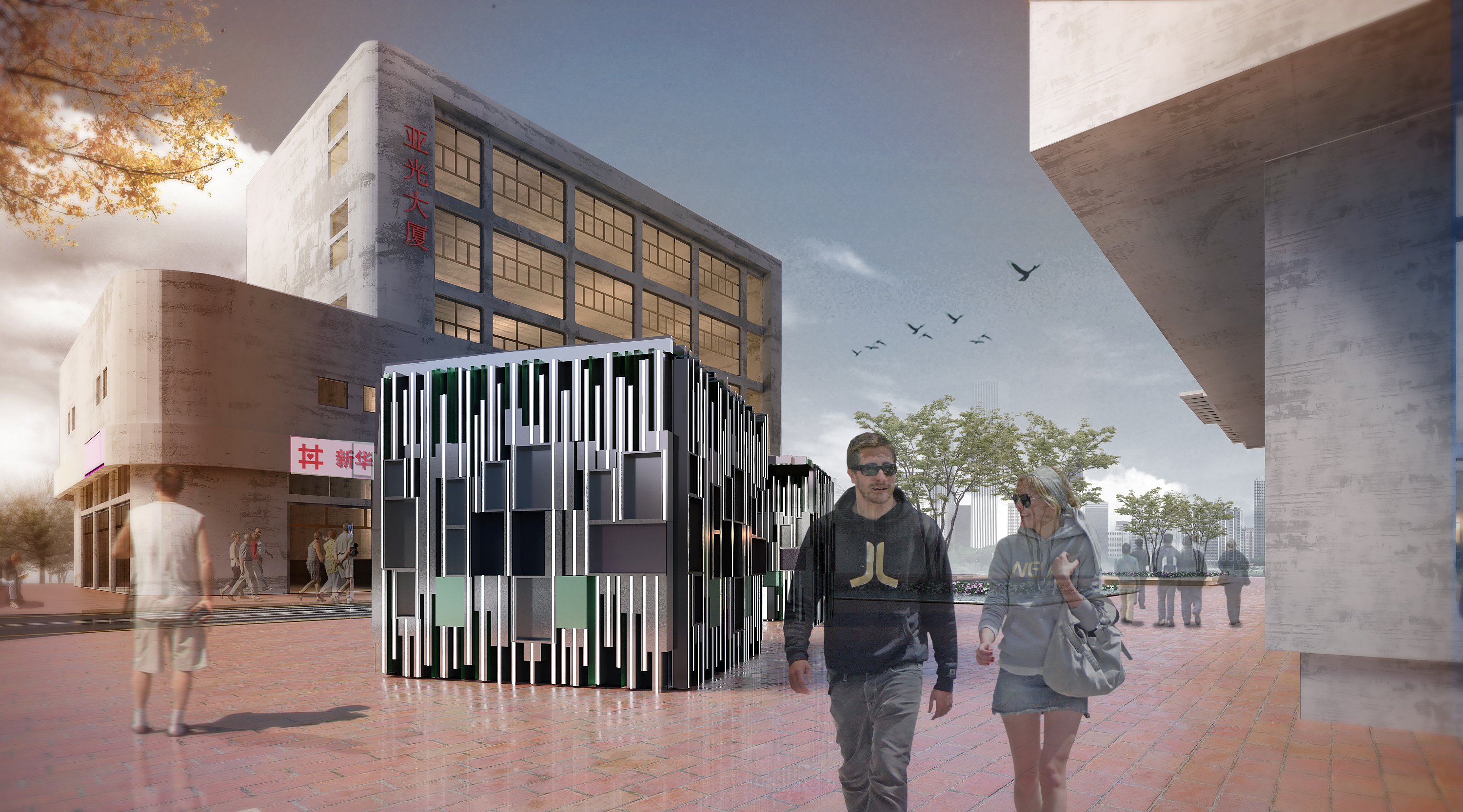 关于报刊亭在不同社会问题下的思考丨湖南师范大学美术学院环境艺术专业-48