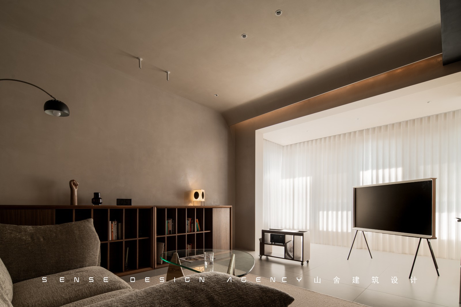 低调“微水泥”与中古家具的新玩法-8