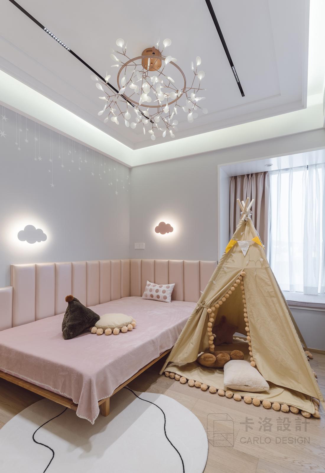 现代奢宅轻调 · 狭长户型的妙手改造-76