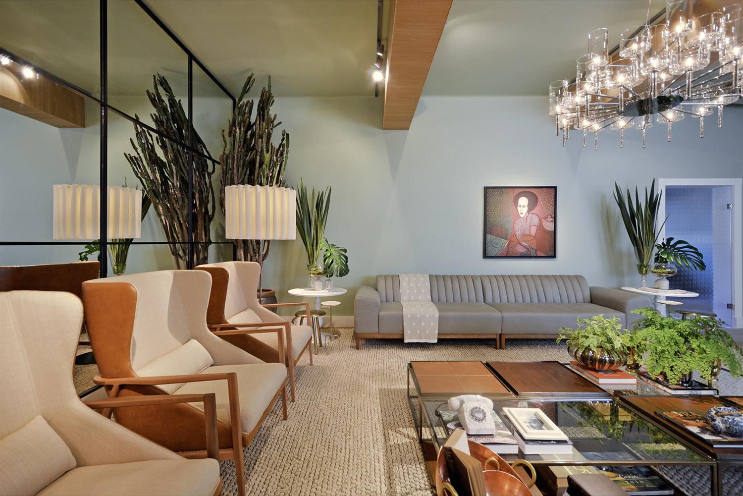 巴西绿色空间·Sala de Cora 公寓设计-4