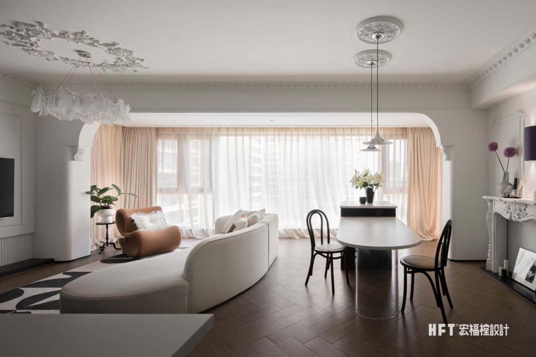 140㎡浪漫法式，化bug为highlight，激发对生活的感知 | 宏福樘设计-26