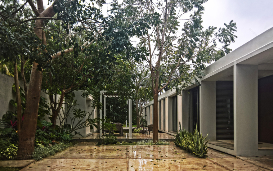 线性住宅的室内外一体化设计-9