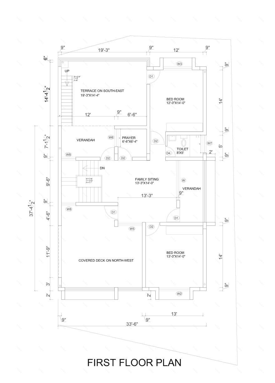 简约之居,通风明亮,融入自然的 Punjab 住宅-19