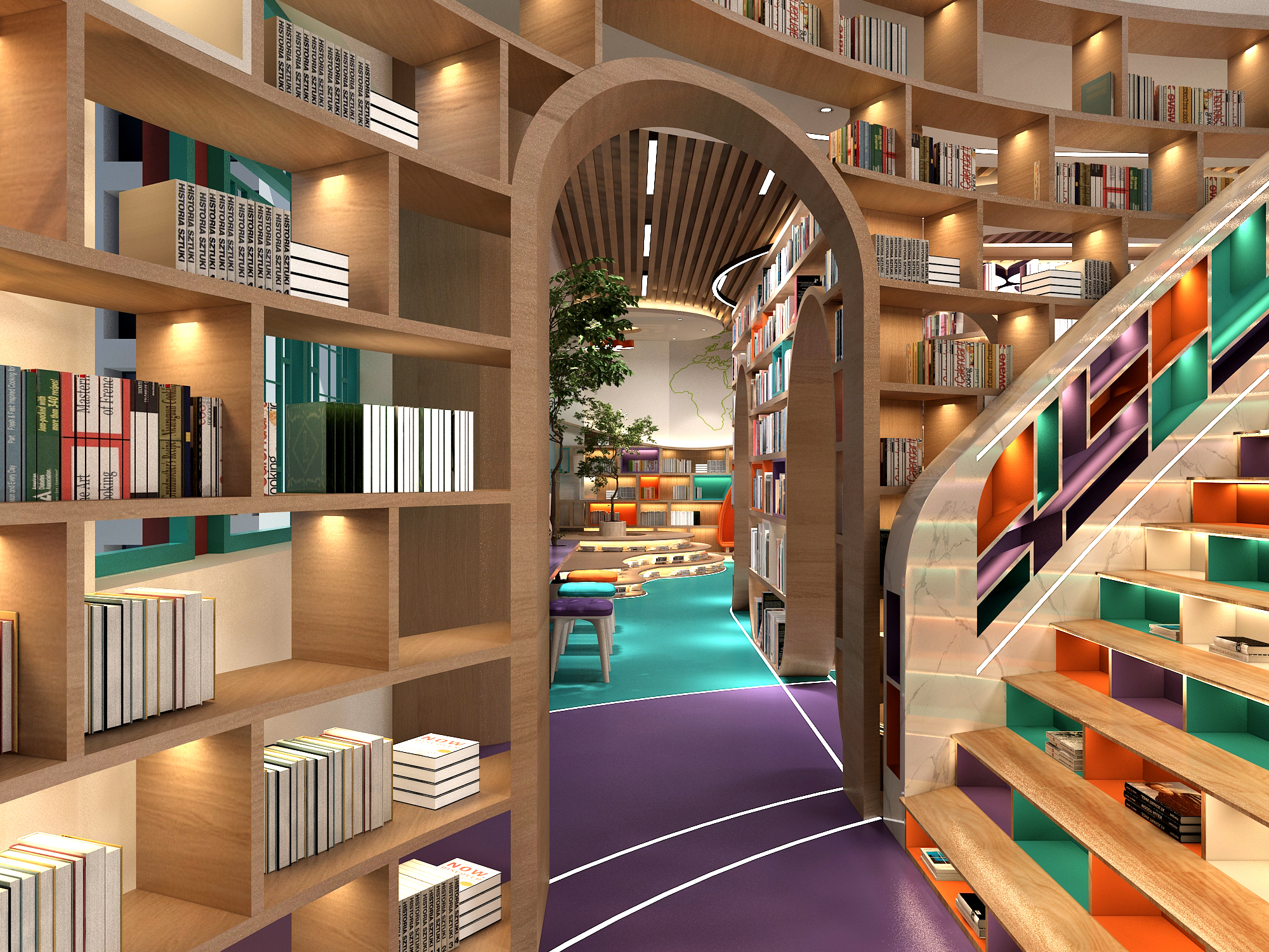 学校最美图书馆设计-61