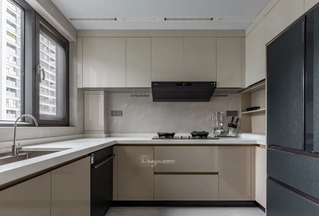 143㎡现代简约风住宅设计丨龙杰,杨闵涵-35