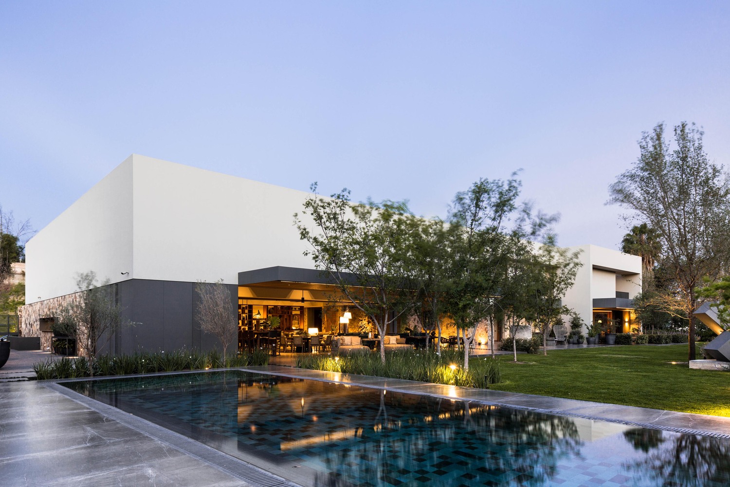 墨西哥年轻家庭私人住宅设计-53