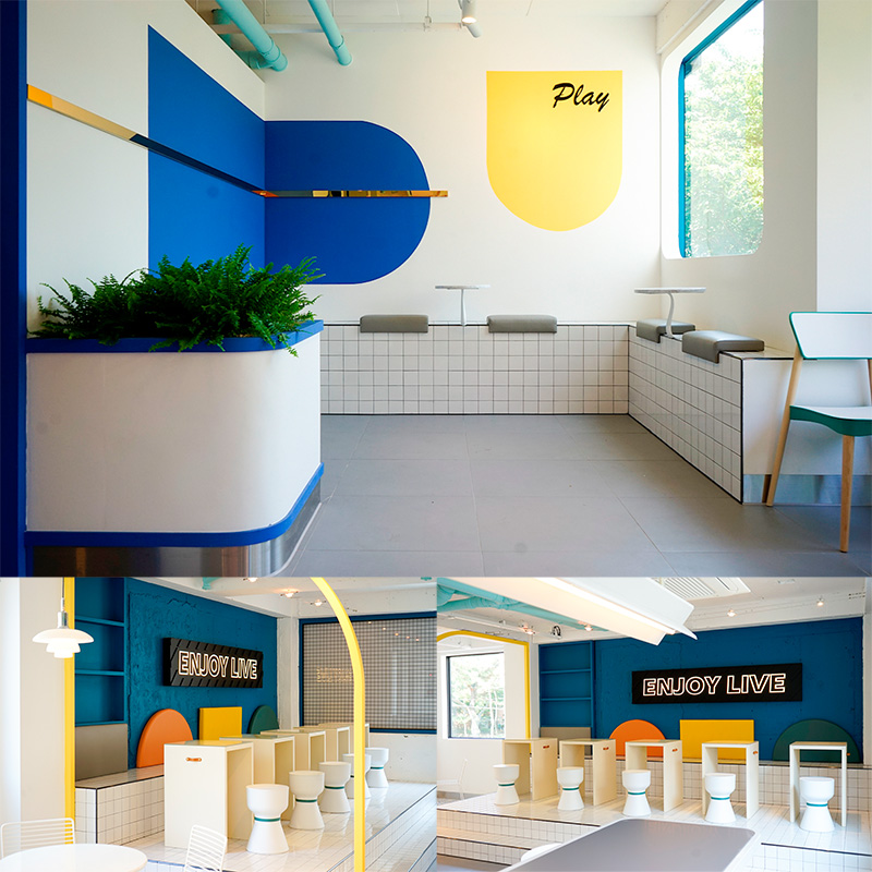 色彩斑斓的室内设计 | 45 平米的小户型如何打造出大空间感-1