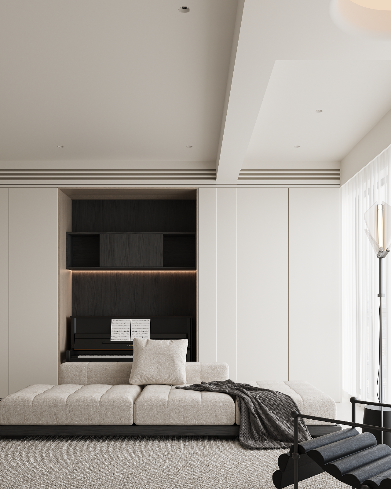 Crema 纯净 · 治愈丨H J SPACE DESING(逅界空间设计)-12