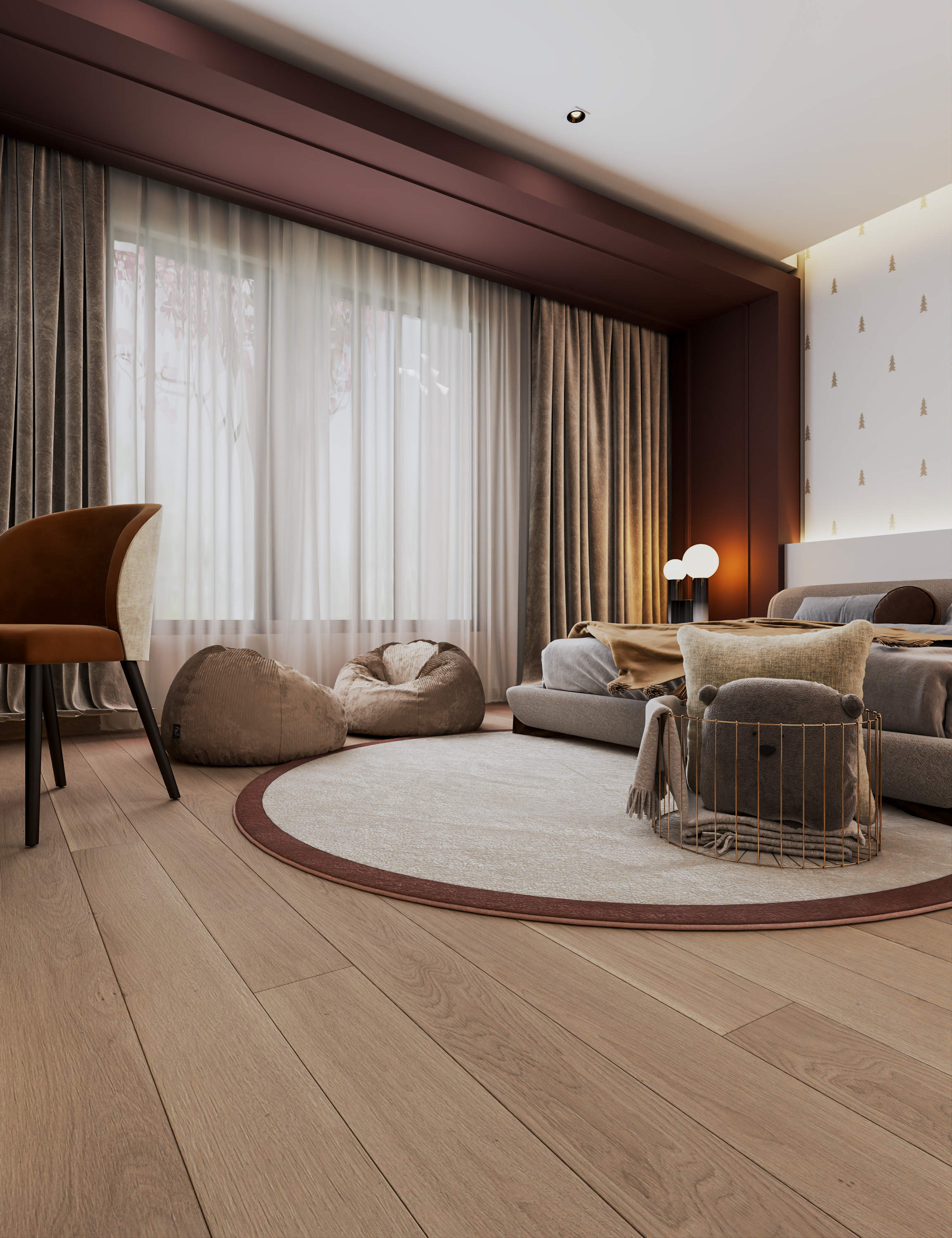 Bed girl design 女孩房-5